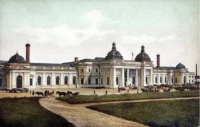 Историческое фото Курского вокзала