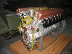 Танковый музей, двигатель танка