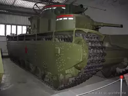 Танковый музей, советский пятибашенный тяжелый танк T35