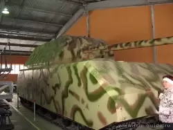 Танковый музей в Кубинке, немецкий супертяжелый танк «Мышонок»