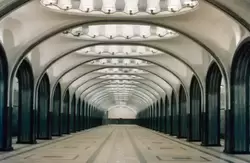 Московское метро, станция «Маяковская»