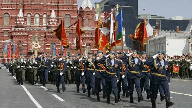 День Победы 9 мая в Москве, парад на Красной площади