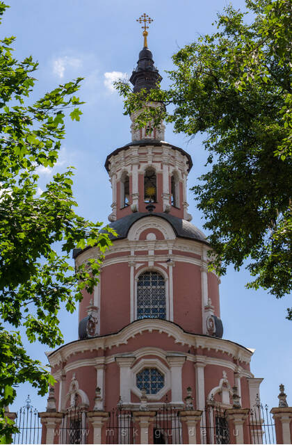 Донской монастырь, Тихвинская надвратная церковь