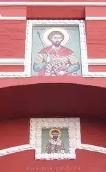 Воскресенские ворота на Красной площади, икона
