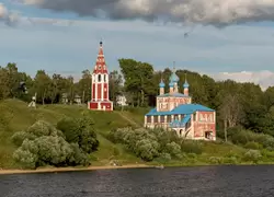 Казанская церковь в городе Романов (Тутаев)