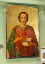 Икона святого Целителя Пантелеймона во Введенской церкви