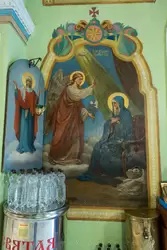 Благовещение Пресвятой Богородицы, роспись Введенской церкви