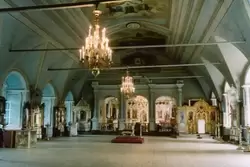 Новодевичий монастырь, Успенская церковь. Интерьер