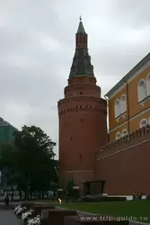 Александровский сад в Москве, Угловая Арсенальная башня