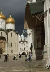 Соборная площадь в Московском кремле