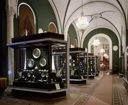 Оружейная палата, русские золотые и серебряные изделия 17-20 веков