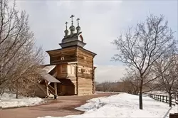 Церковь Георгия Победоносца, 1685г., музей деревянного зодчества Коломенское