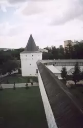 Новоспасский монастырь, крепостные стены