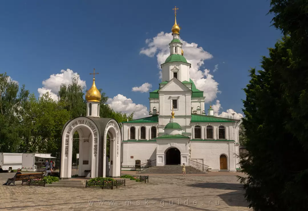 Скит даниловского монастыря всецарица