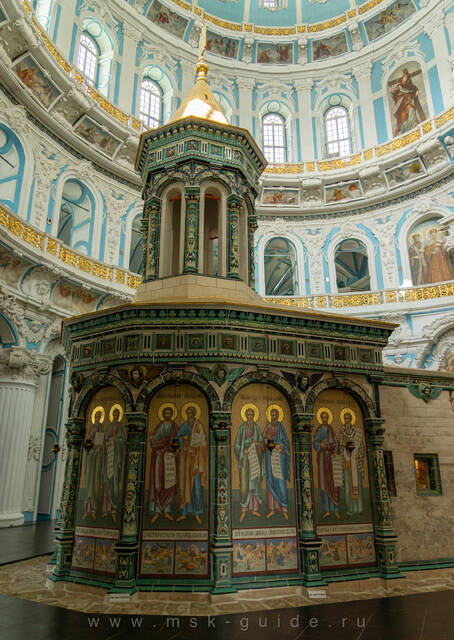 Новоиерусалимский монастырь, кувуклия в Воскресенском соборе