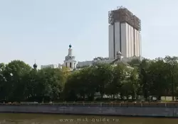 Андреевский мужской монастырь и здание Российской академии наук