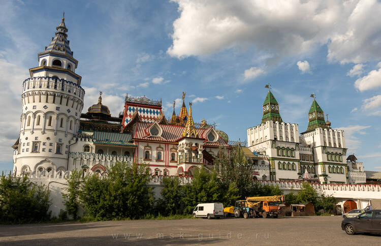 Измайловский кремль фото сверху