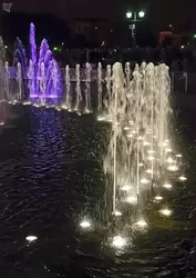 Светомузыкальный фонтан в Царицыне