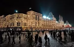 Москва ночью