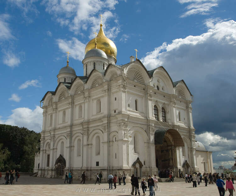 Архангельский собор кремля фото