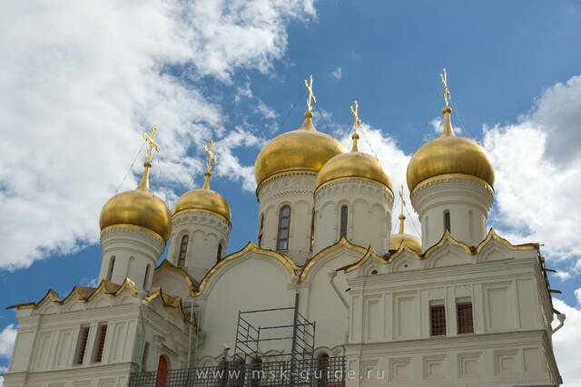 Благовещенский собор Московского кремля, купола