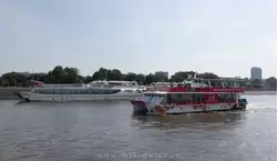 Прогулочный катамаран «Снегири-2» на реке Москве